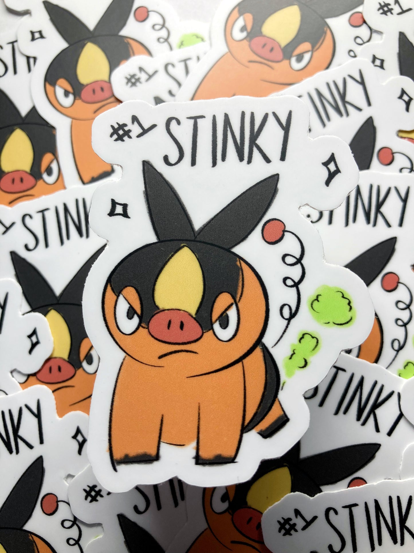 #1 Stinky Sticker