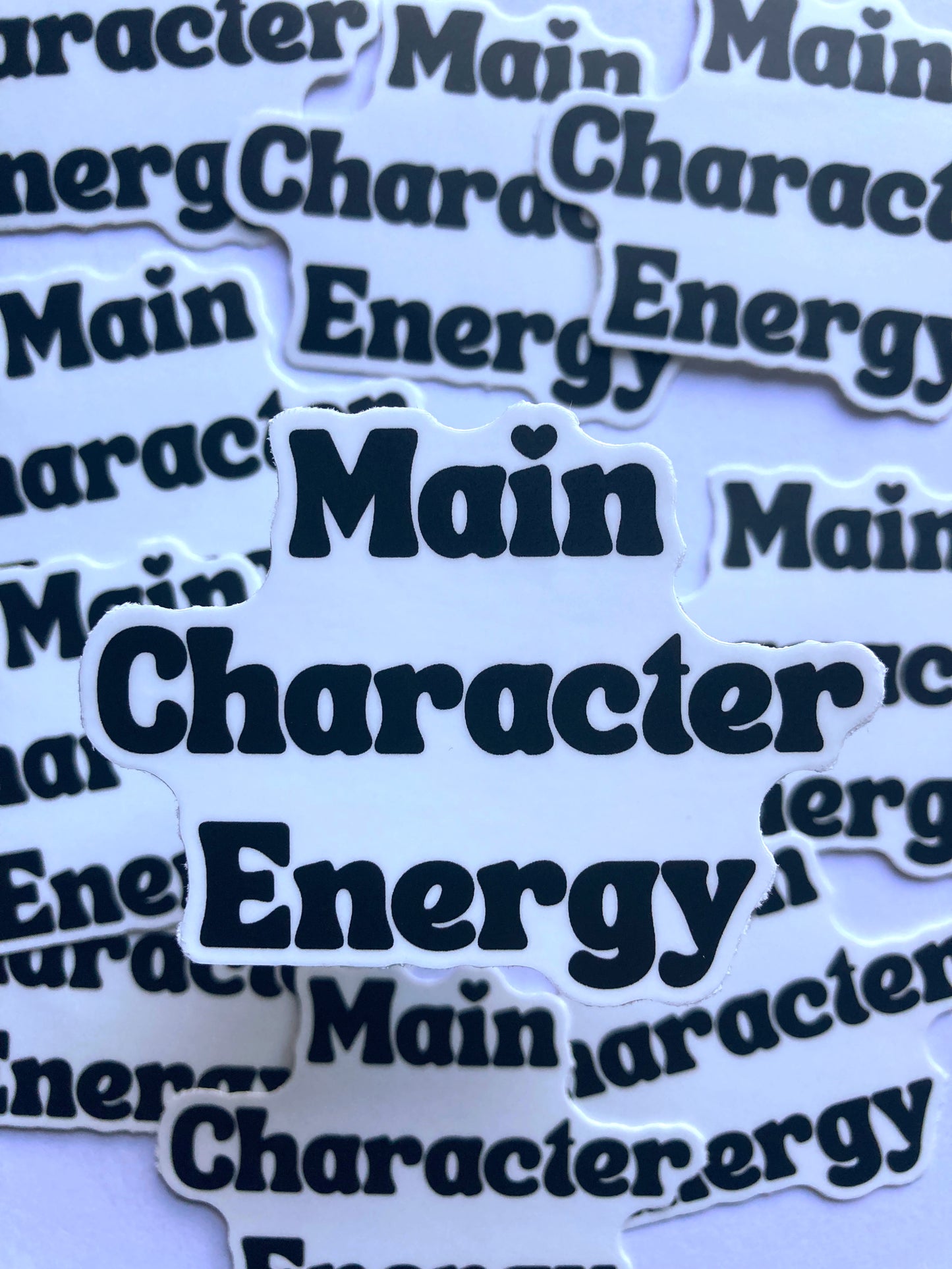 Main Character Energy Sticker