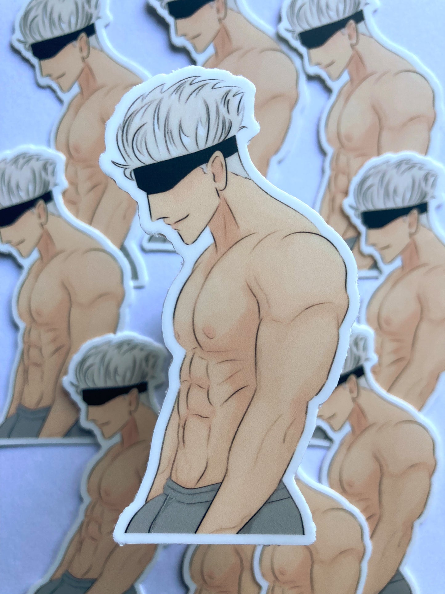 Strongest Side Profile Sticker