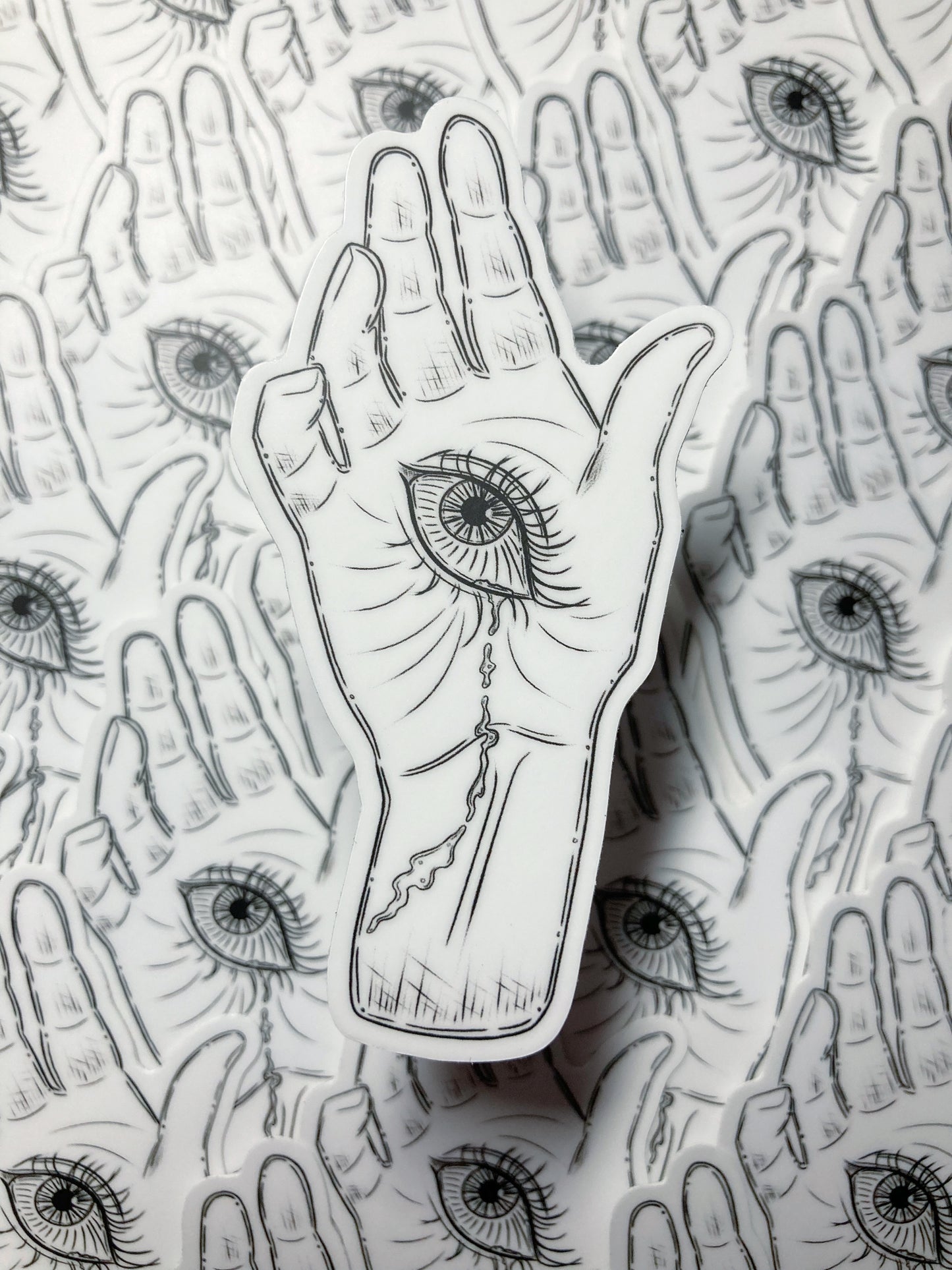 Mystical Hand Sticker