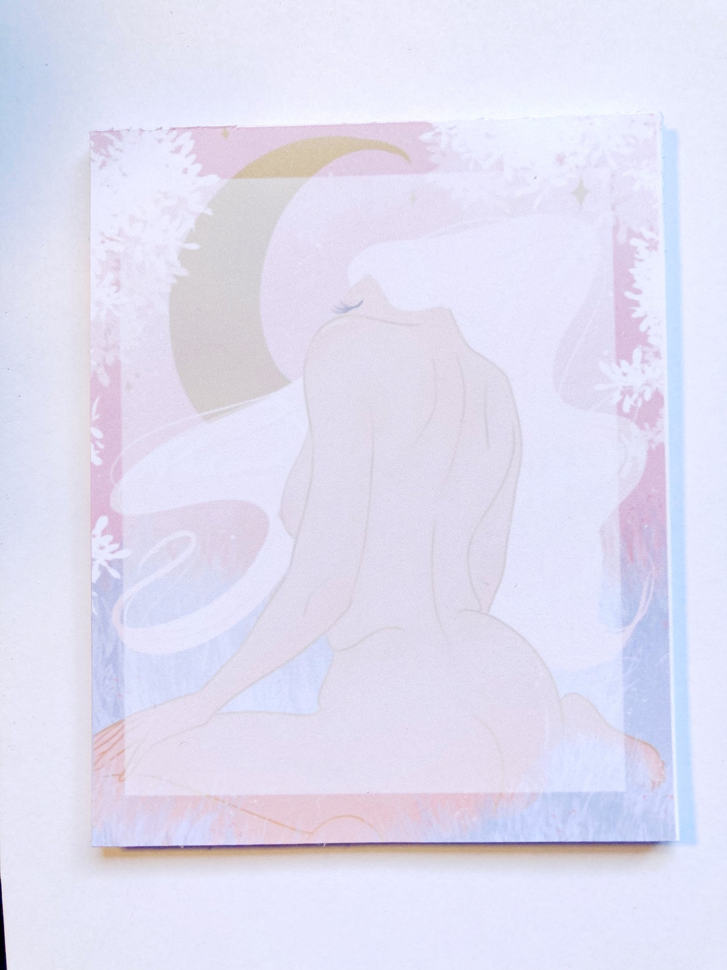 Pink Moon Goddess Notepad