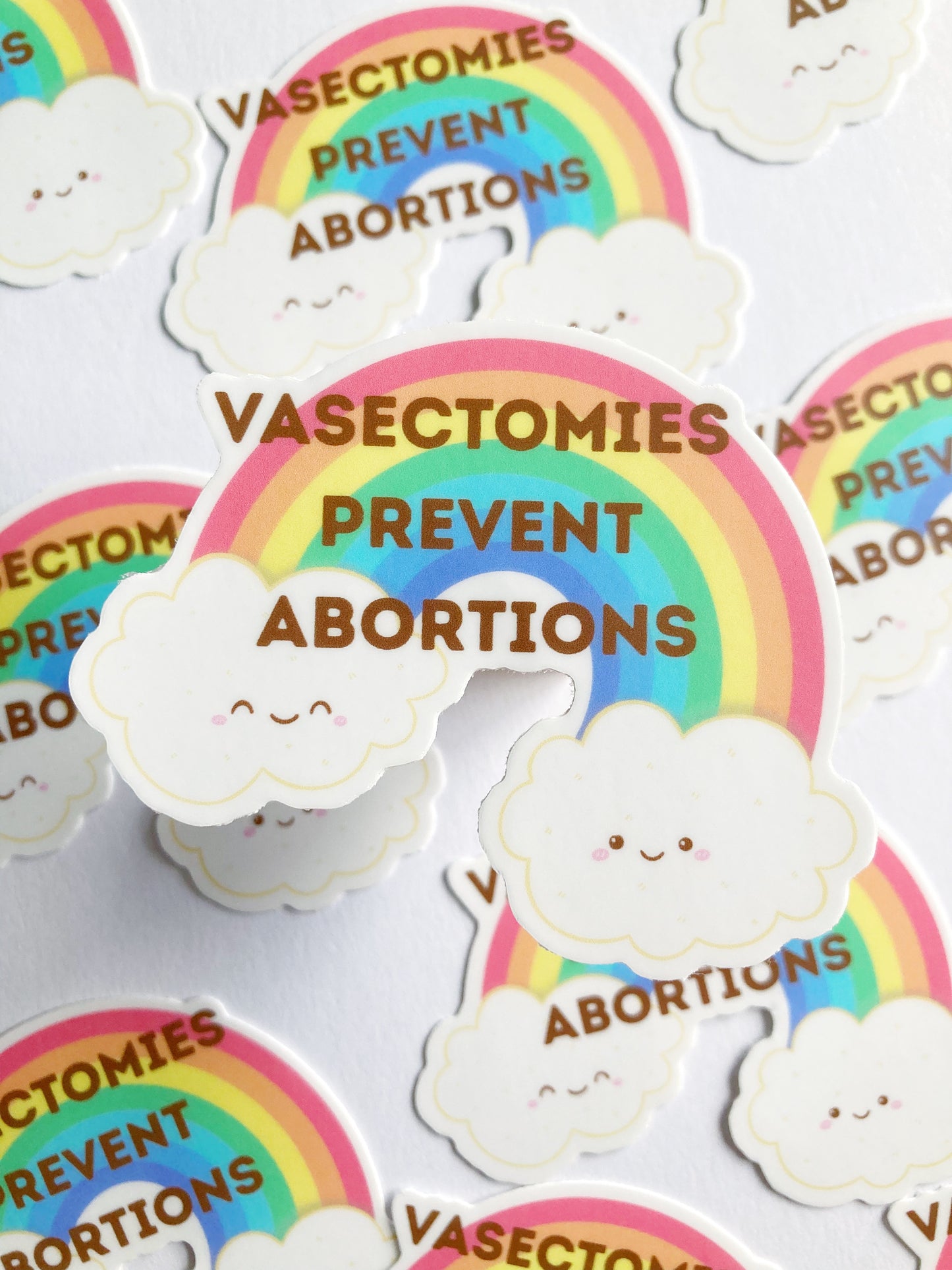 Vasectomies Prevent Abortions Sticker