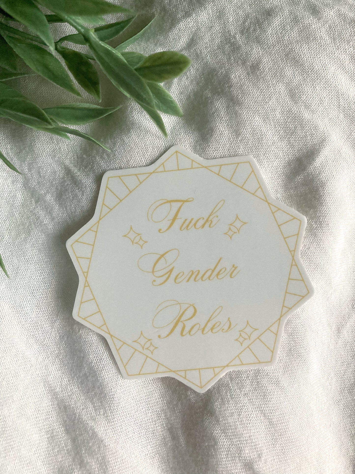 Fuck Gender Roles Sticker