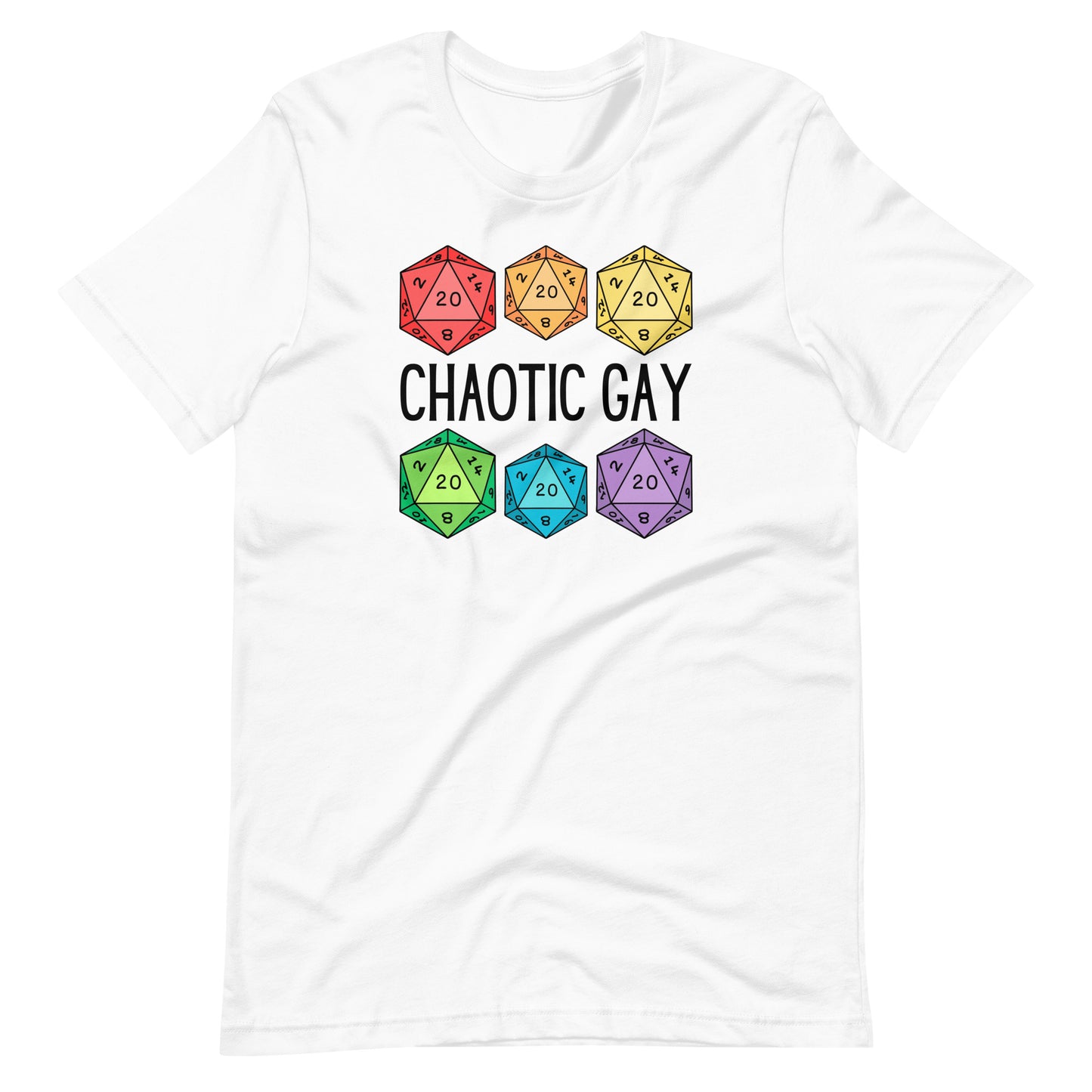 Chaotic Gay DND Unisex t-shirt