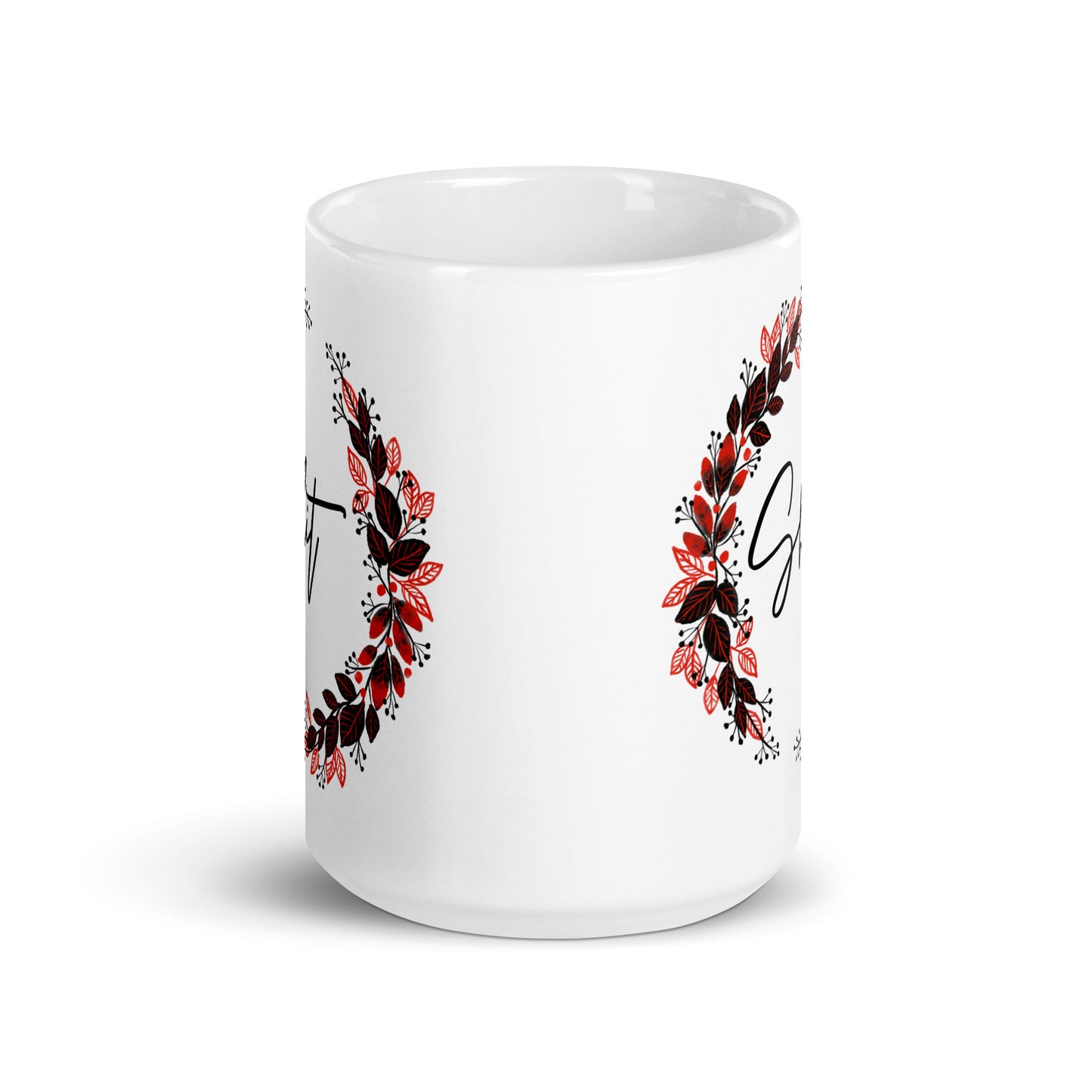 Shit White glossy mug