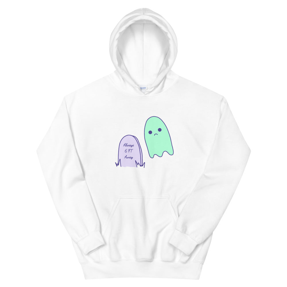Sad Ghost Comic 6 Feet Unisex Hoodie