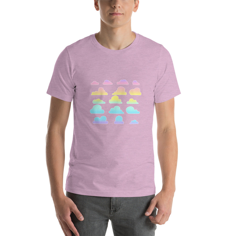 Pastel Goth Clouds Short-Sleeve Unisex T-Shirt