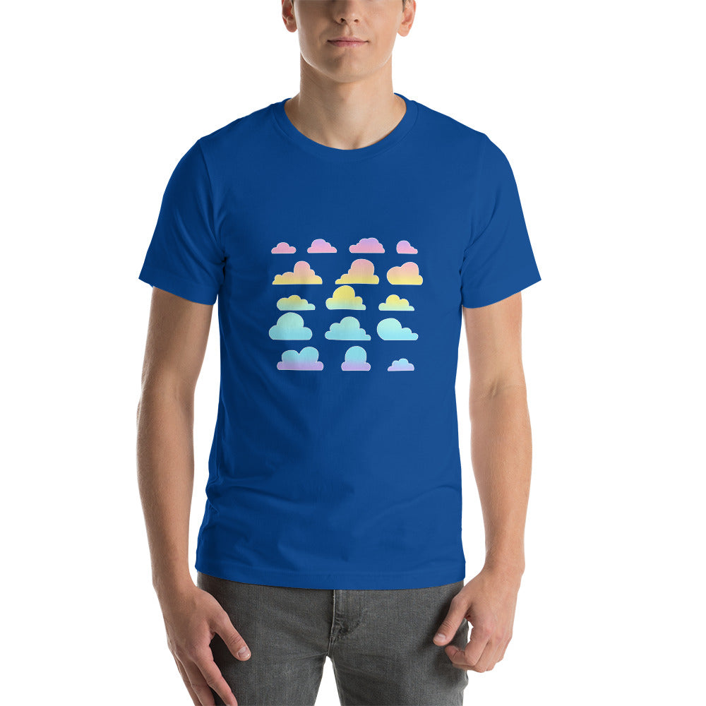 Pastel Goth Clouds Short-Sleeve Unisex T-Shirt