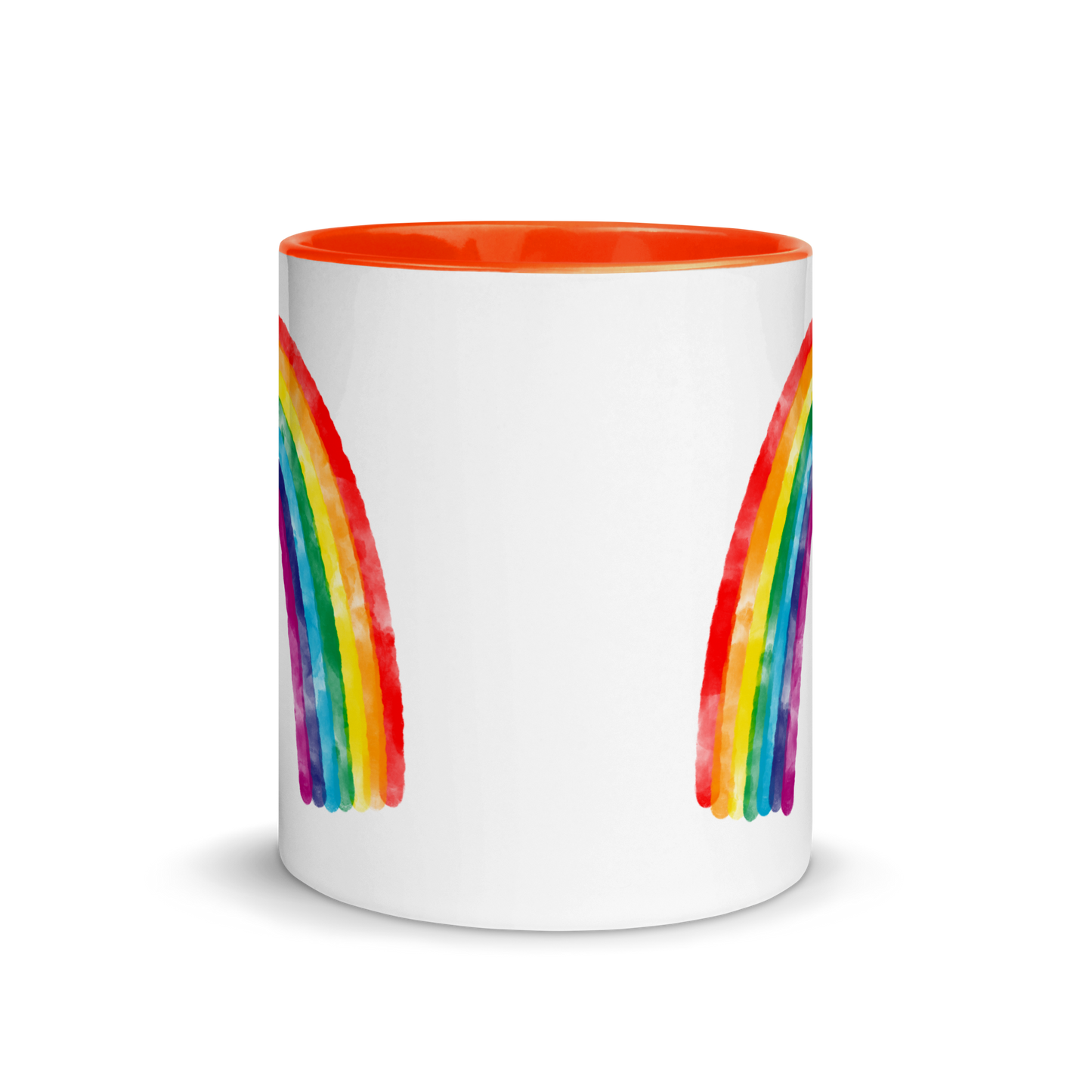 Rainbow Mug with Color Inside 11oz