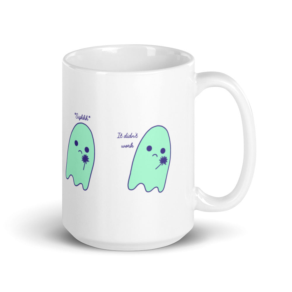 Dandelion Wishes glossy mug
