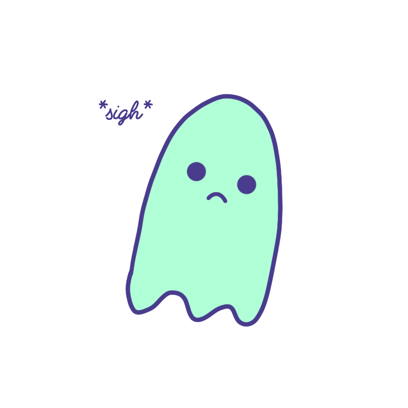 Sad Ghost Comic Merch