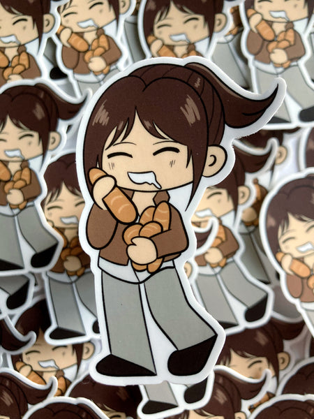 Attack On Bread Sticker