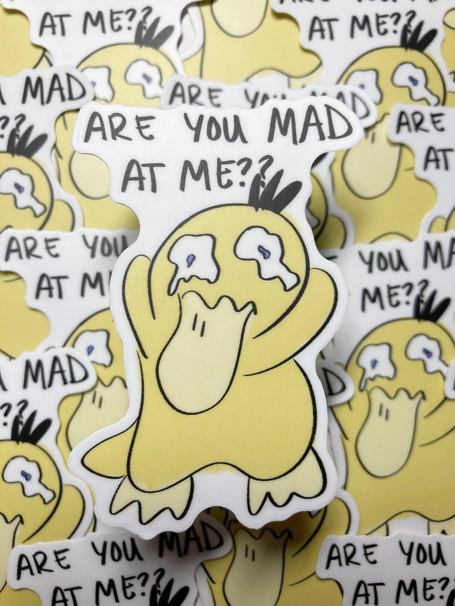 Are You Mad At Me? Sticker
