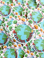 Explore More Sticker