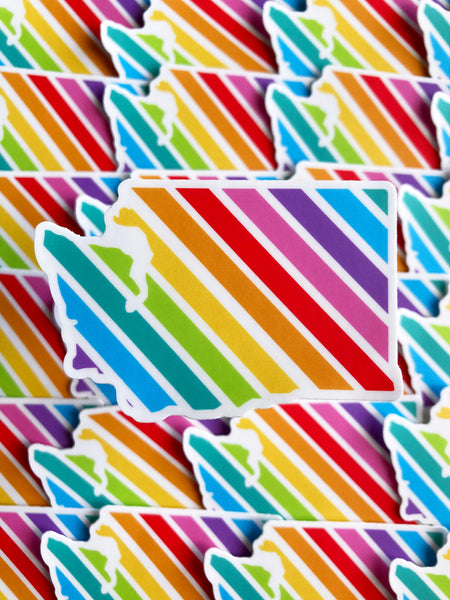 WA State Pride Sticker