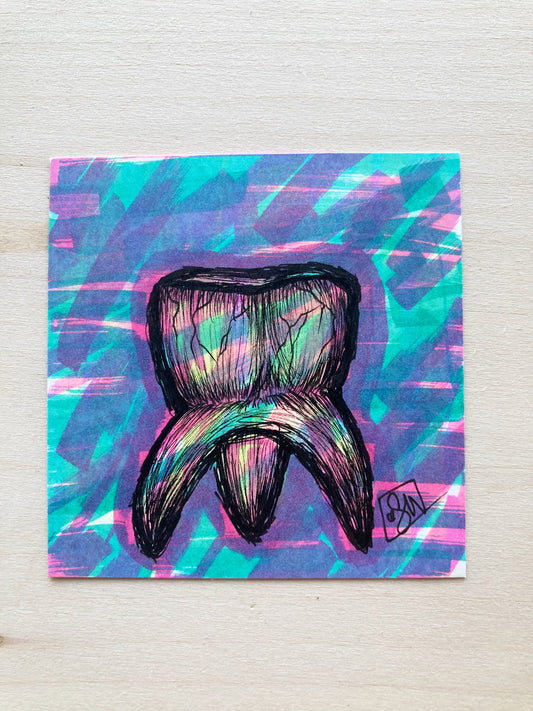 Colorful Tooth Mini Original
