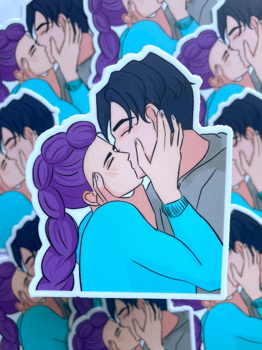 The Kiss Sticker