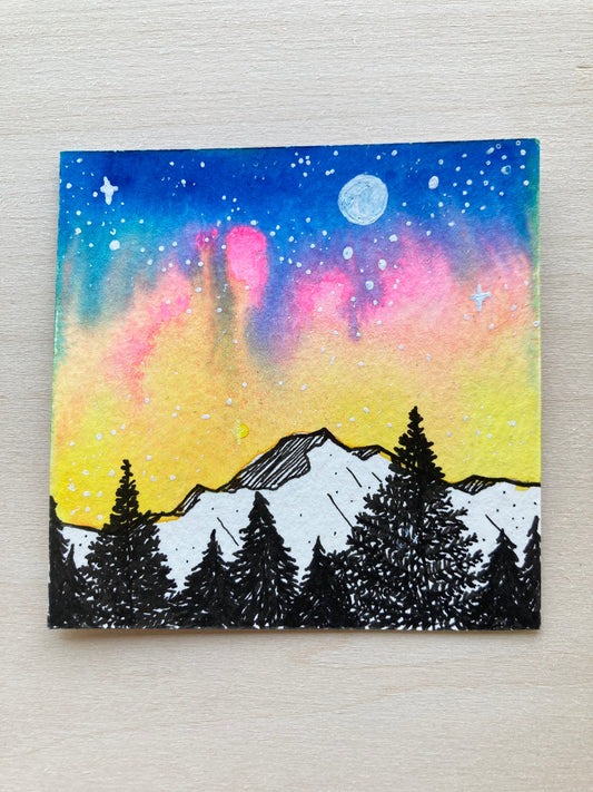 I Come Alive Mini Watercolor Original