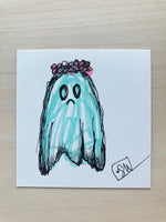 Sad Ghost Flower Crown Mini Original