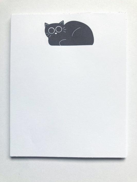 Black Cat Notepad
