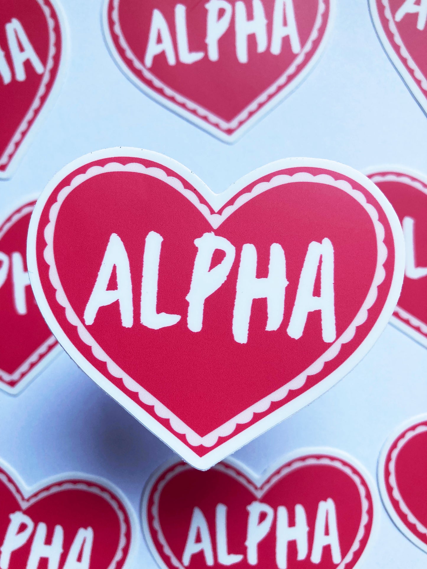 Alpha Sticker