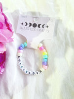 Love Is Love Beaded Bracelet