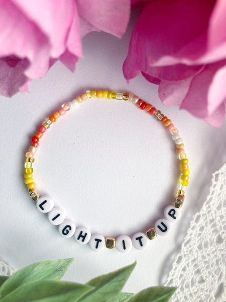 Light It Up Beaded Bracelet