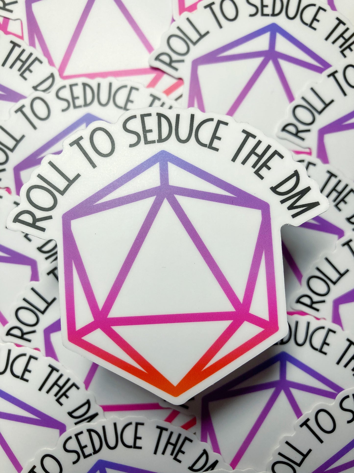 Roll To Seduce The DM Sticker