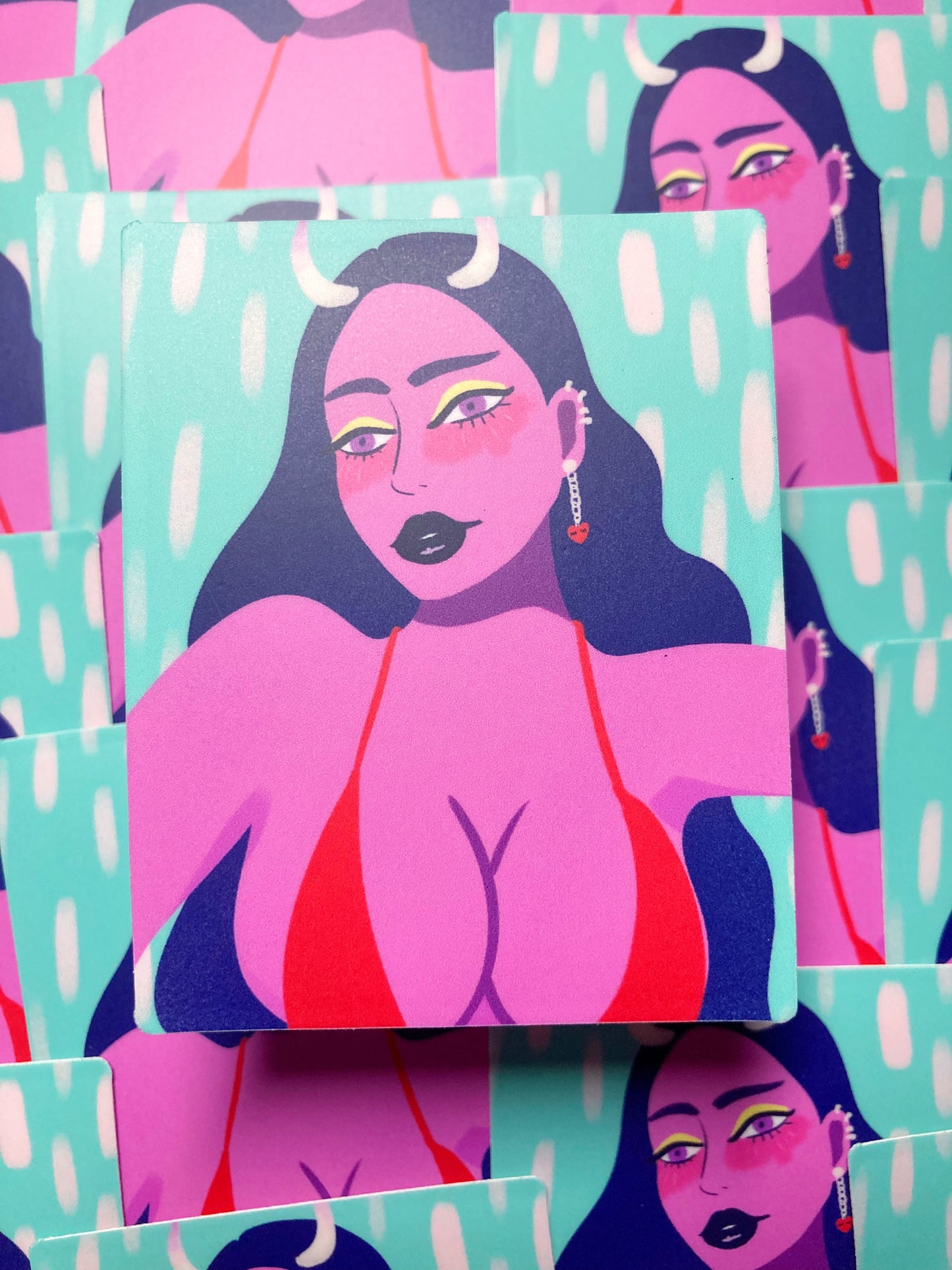 Ambrosia Demon Sticker