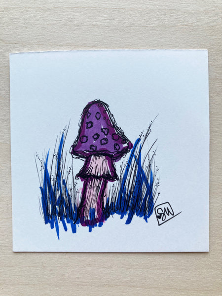 Purple Mushroom Mini Original