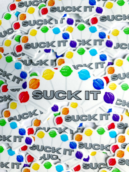 Suck It Sticker