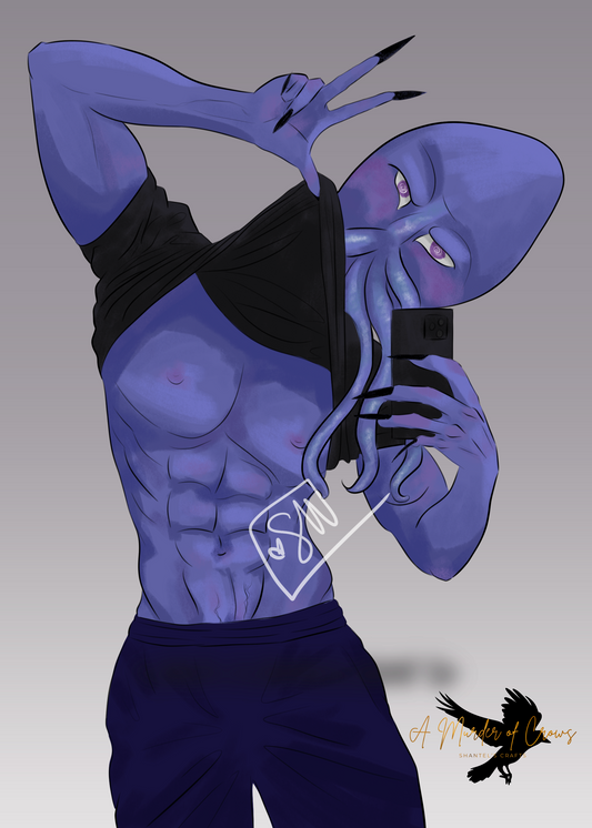 Mindflayer DND Print