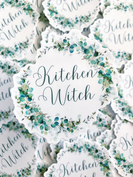 Kitchen Witch Sticker