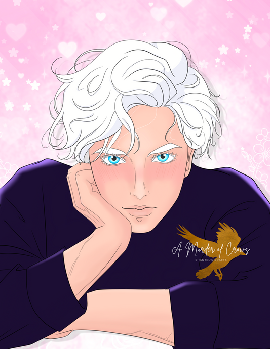 Blue Eyed Baby Grl Print