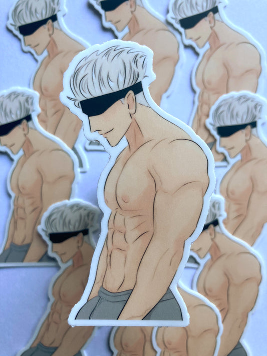 Strongest Side Profile Sticker