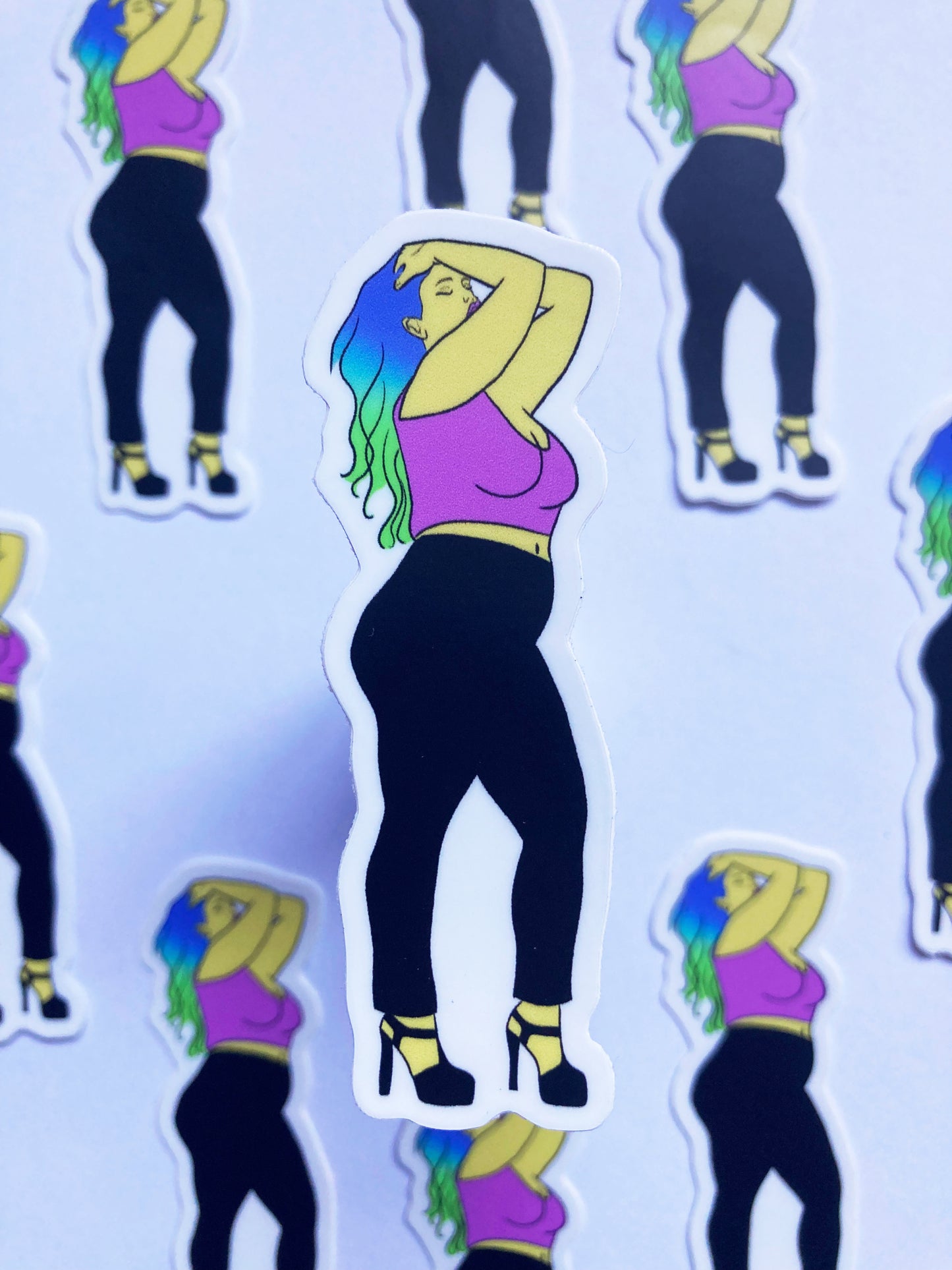 Woman Sticker