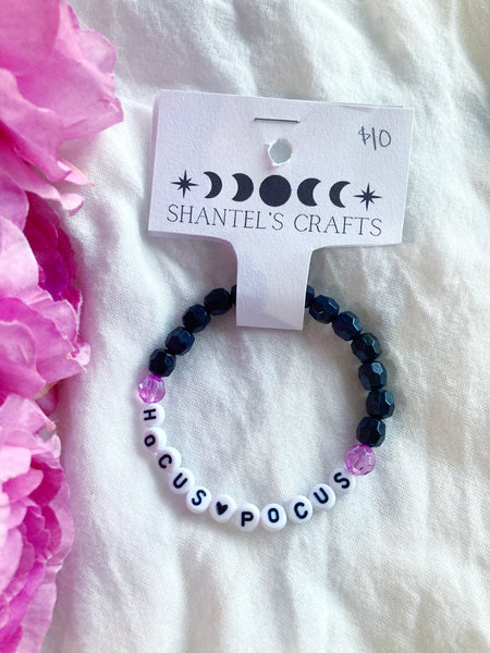 Hocus Pocus Beaded Bracelet