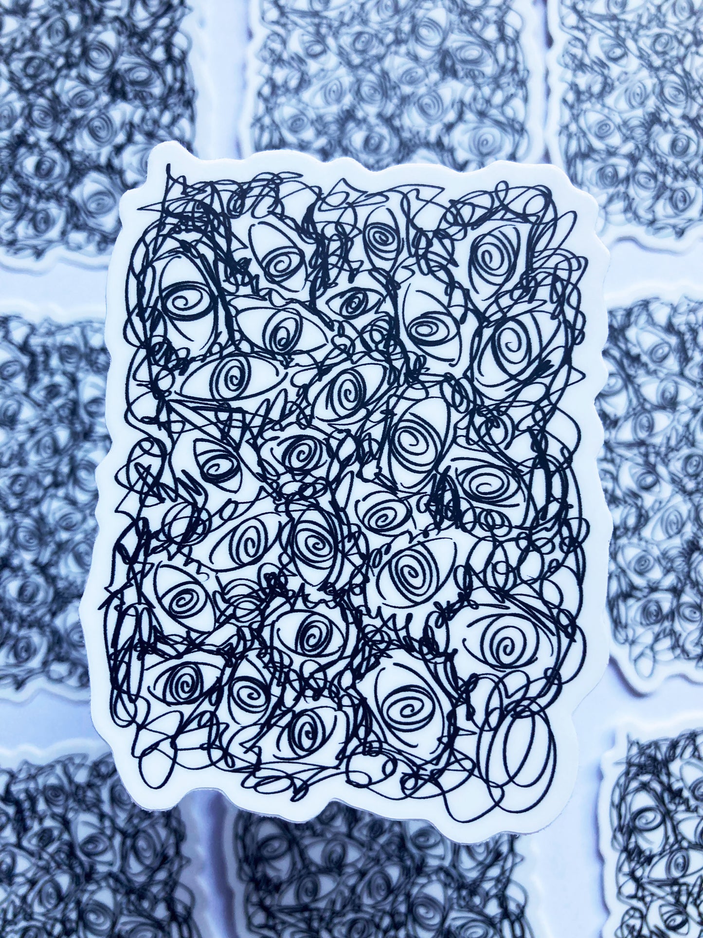 All Seeing Eyes Sticker