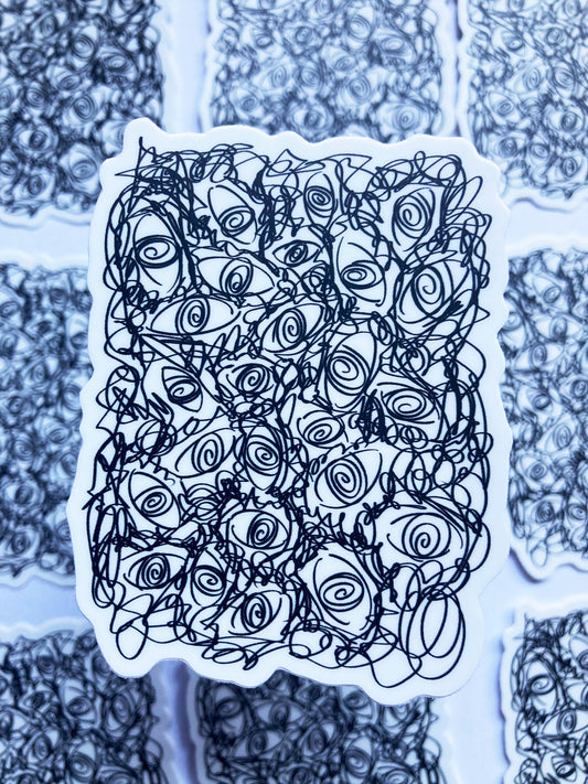 All Seeing Eyes Sticker