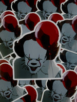Horror Clown Sticker