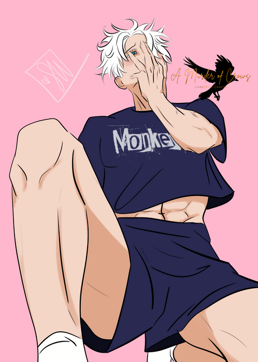 Blue Eyed Babe Print