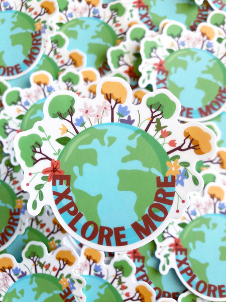 Explore More Sticker