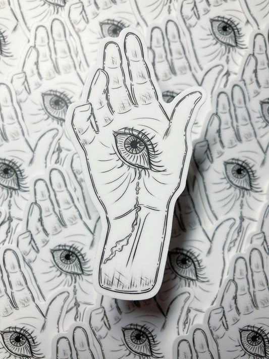 Mystical Hand Sticker