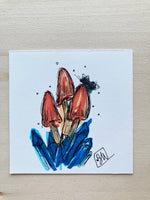 Mushrooms and Crystals Mini Original