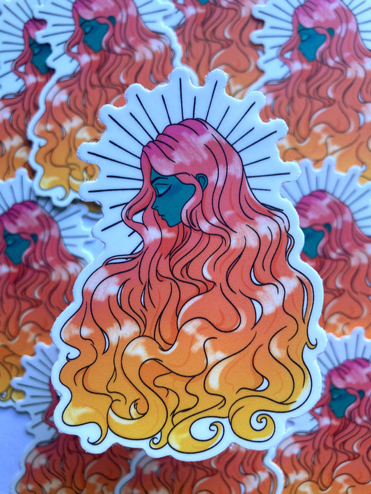 Witchy Goddess Sticker