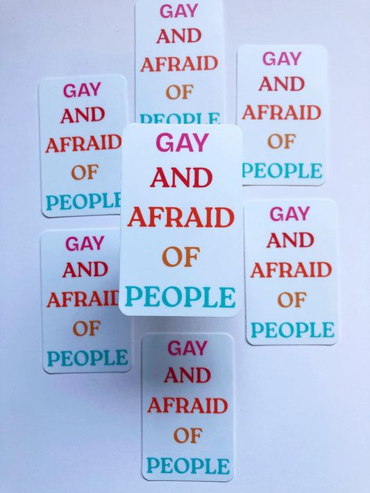 Gay And Afraid Of People