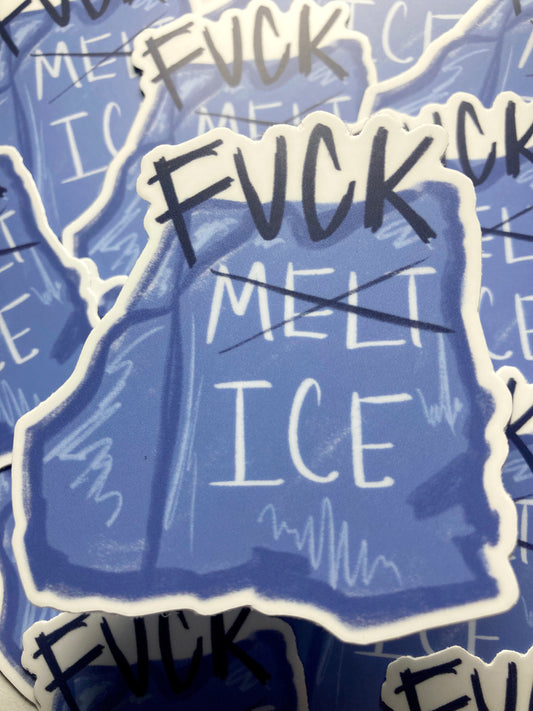 Fuck Ice Sticker