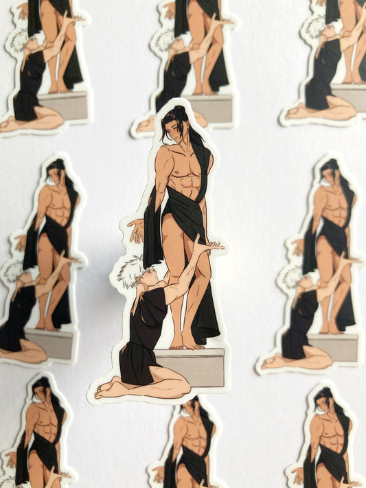 Worshipping You Sticker