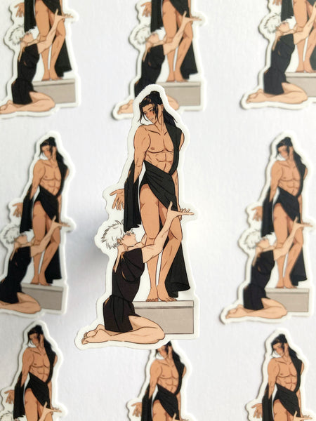 Worshipping You Sticker