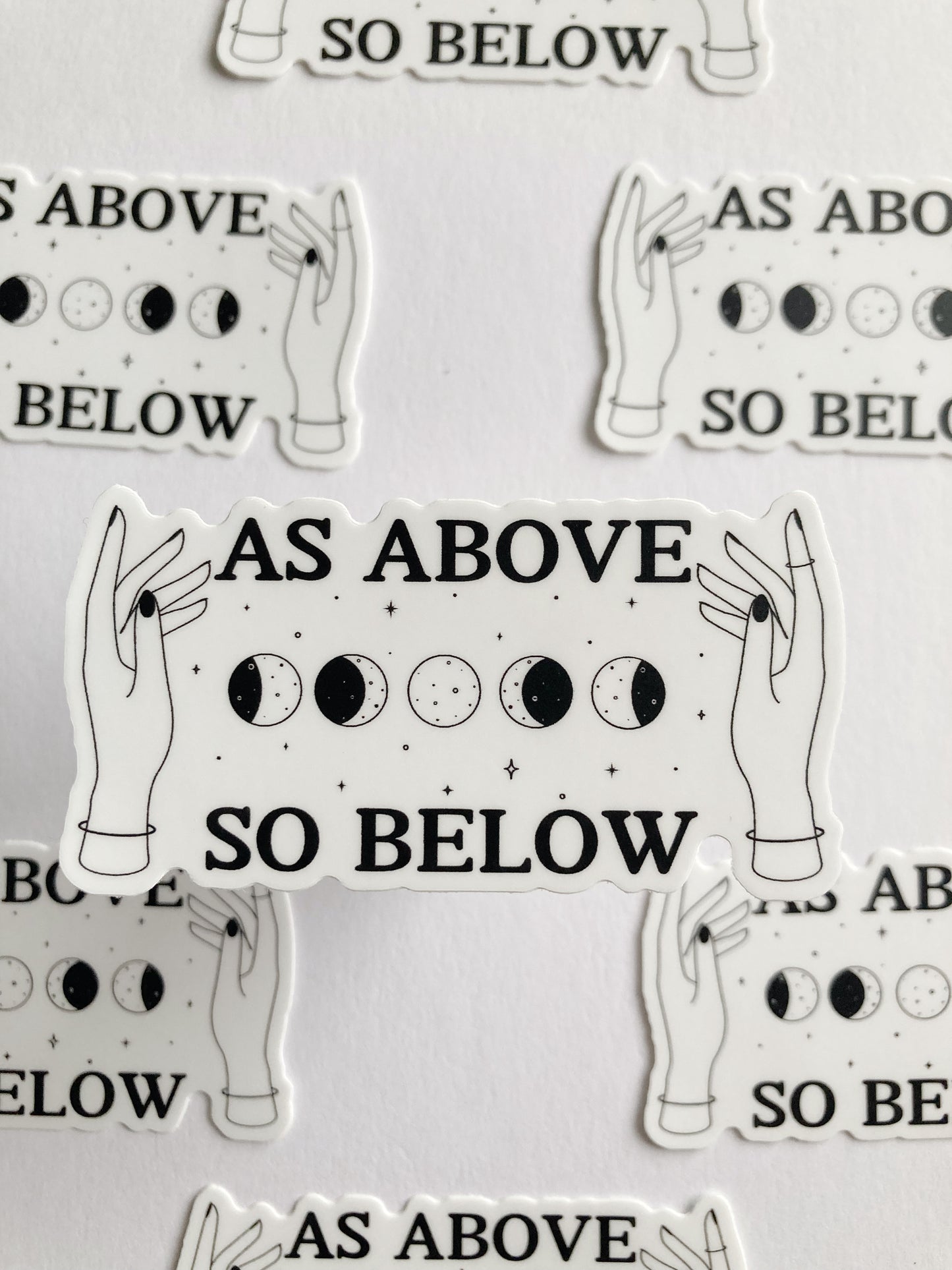 As Above So Below Sticker